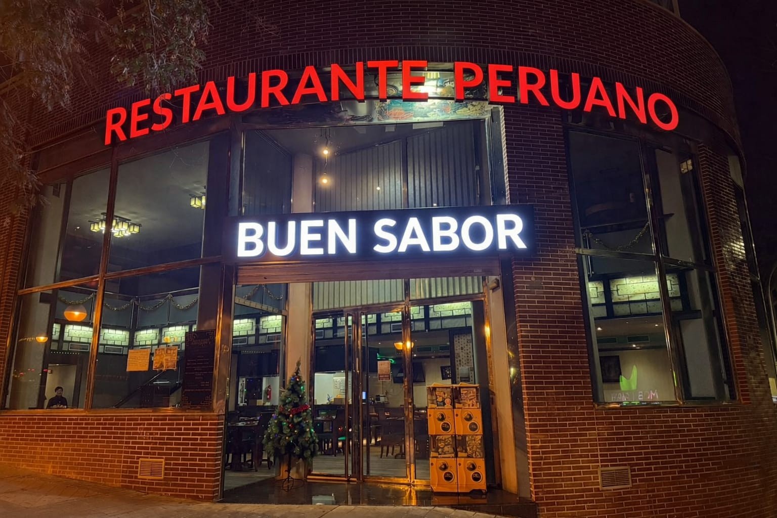 Plato peruano en Buen Sabor